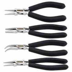Set of 4 Beadalon 'Designer'  pliers - the essential plier collection