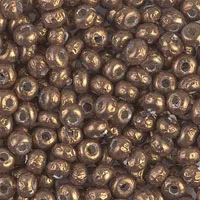 Colour code 3955 Miyuki Baroque beads.