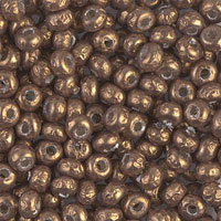 Colour code 3955 Miyuki Baroque beads.