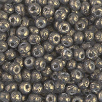 Miyuki seed beads with baroque coating in colour 3957.